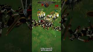 WBS Short 5 5 Knights vs 15 Undead Speramen battlesimulator whowouldwin warlordsbattlesimulator [upl. by Llerod]