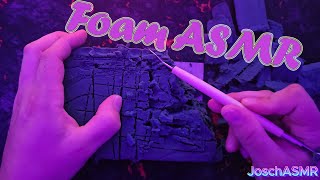 ASMR Tingles Using Floral Foam  ASMR No Talking [upl. by Trini448]