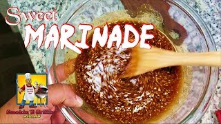 Rib Marinade  Sweet and Sticky Marinade [upl. by Maleki389]