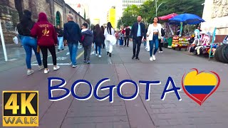 quotExploring the Vibrant Streets of El Centro Bogotá  4K City Walkquot [upl. by Shellans189]