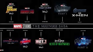 BREAKING Marvel Studios UPDATES PHASE 6 RELEASE DATES [upl. by Initof]