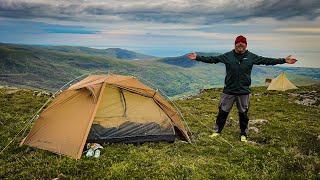 Wild camping in Snowdonia  Steeling my nerves [upl. by Pardew]