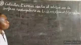 Lincertitude ABSOLUE et lincertitude RELATIVE exercice [upl. by Genaro]