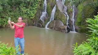 Cachoeira do Tobogã em São Bento do Sapucaí  SP [upl. by Bosch]