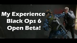 My Experience Call of Duty Black Ops 6  Open Beta  in 329 Multiplayer 2024 gameplay [upl. by Names733]