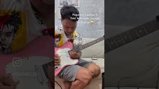 Paganini Caprice 5 lick gokil legend Part 2  guitar cover tutorial shortvideo fyp [upl. by Madlin671]