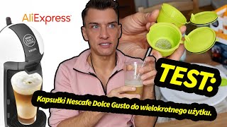 TEST ☕Kapsułki do Nescafe Dolce Gusto z AliExpress KAWA JAK ZE STARBUCKSa🤔 [upl. by Endaira]