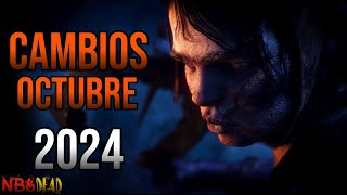 CAMBIOS EN EL JUEGO OCTUBRE 2024  Dead By Daylight [upl. by Enirbas]