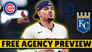 MLB AL amp NL Central Free Agency Preview [upl. by Neelhtak]