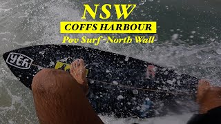 Pumping Waves in Coffs  POV SURFER North Wall Beach NSW  Ep 09 [upl. by Corley]