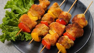 chicken shashlik recipe  chicken shashlik sticks  shashlik recipe chicken [upl. by Heaps]