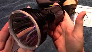 Imalent RT35 Extreme Thrower Flashlight Review [upl. by Ballinger]