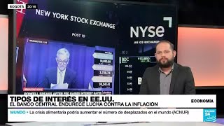 ¿Cuál es el efecto de la subida de los tipos de interés en Estados Unidos [upl. by Uri]