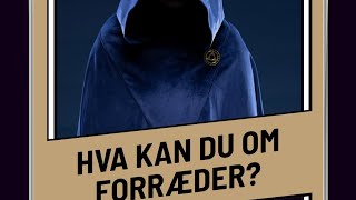 Hvor mye kan du om «Forræder» Test det nye spillet [upl. by Fong]