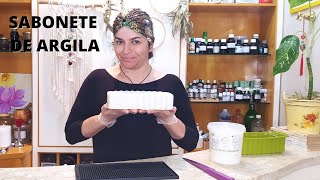 COMO FAZER SABONETE ESFOLIANTE DE ARGILA PARA O ROSTO COM APENAS 3 INGREDIENTES SUPER FÁCIL E RÁPIDO [upl. by Kedezihclem]