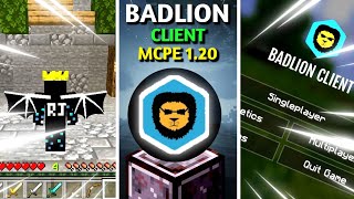 Badlion Client For MCPE 120  Minecraft badlion client for pocket edition [upl. by Nij]