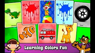 Kids Colors amp Shapes Learning Flashcards for Kids and Babies  Android App for toddlers [upl. by Boucher799]