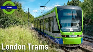 🇬🇧 London Trams Compilation [upl. by Orfield]