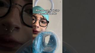 La doctora que cobra barato 😅 asmr humor doctorcomedy [upl. by Yendyc]