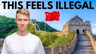 CAMPING on The GREAT WALL OF CHINA 🇨🇳 WOKEN AT 5AM [upl. by Sundberg]