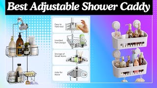 Best 5 Adjustable Shower Caddy 2024 Top Best 5 Adjustable Shower Caddy review Buying Guide [upl. by Araiet32]