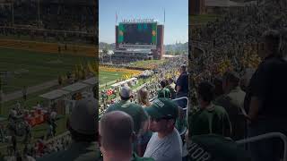 Baylor Line runs at 2024 Baylor University Homecoming Bears Football Game [upl. by Arrimat499]