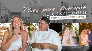 Layla CASAMENTEIRA  Saiba tudo sobre DECORAÇÃO de CASAMENTO com Alessandro Gemus [upl. by Volney]