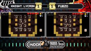 CoNDOR Season 2 Weekly 3 Finals  Knight Lycaon vs Fubzo [upl. by Kappenne]