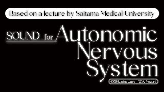 SOUND for Autonomic Nervous System  Based on a lecture by Saitama Medical University [upl. by Annerahs93]