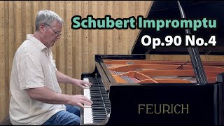 Schubert Impromptu Op90 No4  P Barton FEURICH 218 piano [upl. by Romelda348]