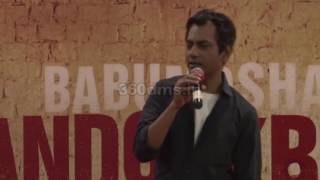 Nawazuddin Siddiqui Speaks Haryanvi  Talks About His Character In Babumoshai Bandookbaaz [upl. by Janot365]