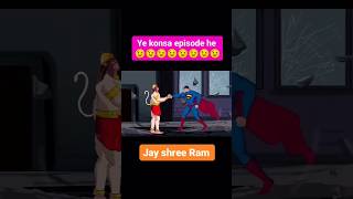 Shree Hanuman Ji vs Superman hanuman jayshreeram sanatandharma [upl. by Allegna]