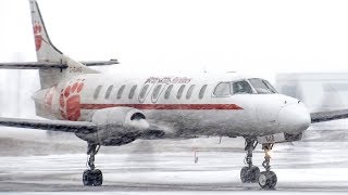 Bearskin Fairchild Swearingen Metroliner SW4 landing amp departing Ottawa YOW CYOW [upl. by Aralomo]