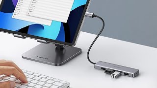 Review UGREEN USB C Hub 4 Ports USB Type C to USB 30 Hub Adapter with Charging Port [upl. by Letty924]