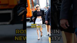 ROSÉ STUNS IN NEW YORK CITY🔥 Her Chic Street Style Today ⚡⚡ rose newyork fashion [upl. by Irehc]