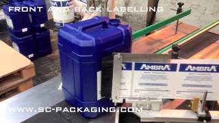 Labelling Machine Self Adhesive Label Applicators [upl. by Marius]