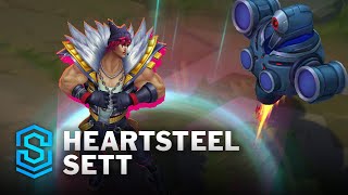 Heartsteel Sett Skin Spotlight  PreRelease  PBE Preview  League of Legends [upl. by Haym304]