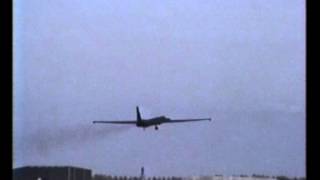 Lockheed TR1 amazing take off [upl. by Suolkcin]