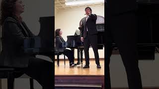 Adam Goldstein and Katia Kravitz Perform Schuberts Ganymed [upl. by Nnaegroeg]