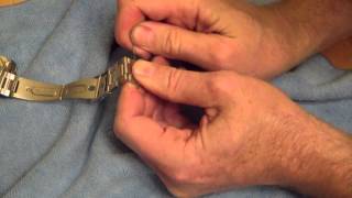 How To Resize And Adjust A Metal Watch Band [upl. by Zolly93]