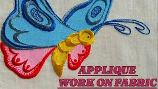 How to embroider APPLIQUE on a sewing machine [upl. by Adnirem]