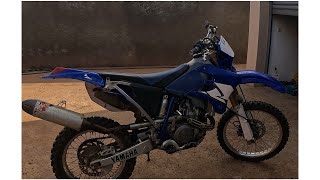 YAMAHA 450 WRF  Exhaust testing  Origine VS Free VS DRD [upl. by Irved]