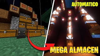 MEJORE mi almacenamiento en MINECRAFT SURVIVAL [upl. by Attennhoj]