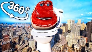 e e ei im on vacation  City in 360° Video  VR  8K   e e ei im on vacation meme [upl. by Nywled]