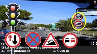 2023 Examen code de la route france ✅😘 test permis de conduire 2 [upl. by Drahnreb432]