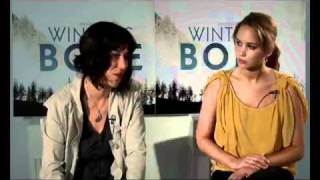 Winters Bone Jennifer Lawrence Telegraph Interview [upl. by Shaffert468]