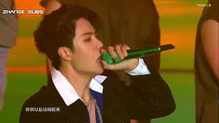 SUB ESPAÑOL Wang Yibo ║ No Sense Concierto familiar YH 无感 王一博 [upl. by Akilam469]