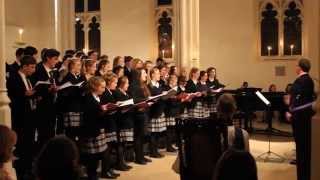 Bloxham School Chapel Choir Performance of Carol of the Bells [upl. by Yesor481]