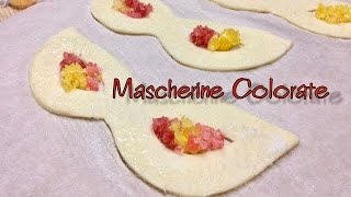 “MASCHERINE” di Pasta Sfoglia e Caramelle Velocissime con 2 Ingredienti  TUTTI A TAVOLA [upl. by Dirraj]