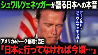 【海外の反応】「日本が大好きなんだ」カリフォルニア州知事も務めた大物俳優『シュワちゃん』が親日家になった感動的な理由とは！！ [upl. by Eiznik]